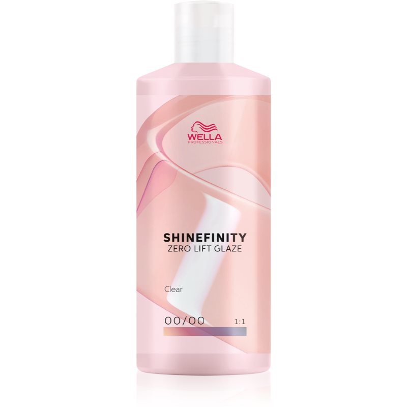 Wella Professionals Shinefinity Zero Lift Glaze demi-permanente Coloration für natürliches oder gefärbtes Haar 500 ml