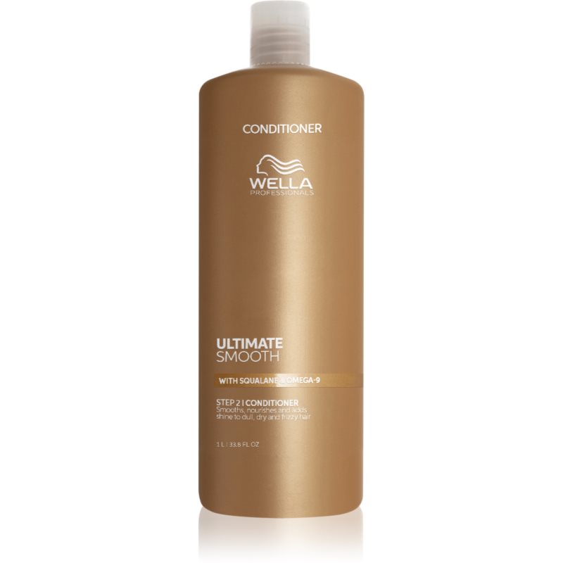 Фото - Шампунь Wella Professionals Ultimate Smooth Conditioner odżywka odżywiająca do nabłyszczania i zmiękczania włosów 1000 ml 