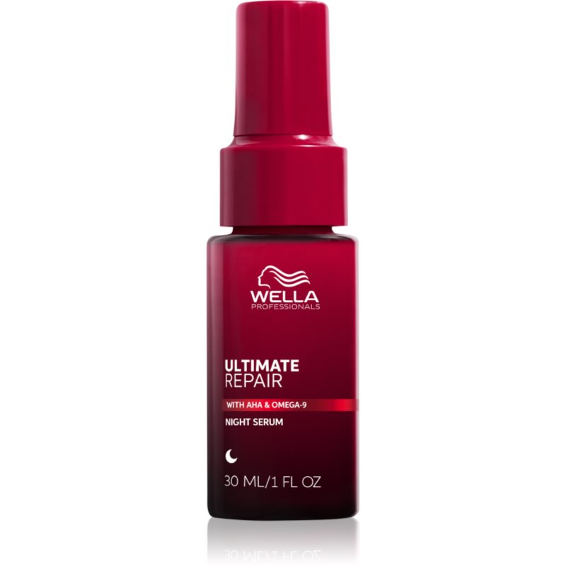 Wella Professionals Ultimate Repair Night Serum Förnyande nattserum för hår 30 ml female