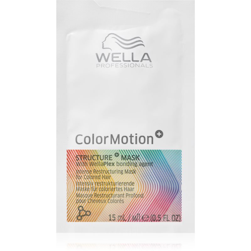 Wella Professionals ColorMotion+ Structure mask masque cheveux protection de couleur 15 ml