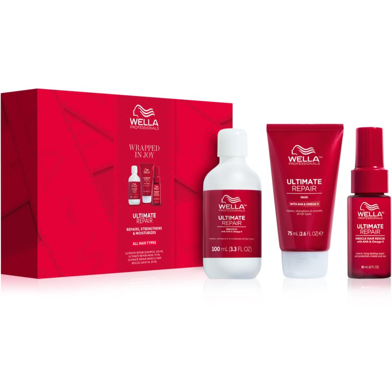 Wella Professionals Ultimate Repair Rese-set För skadat hår 3 st. female