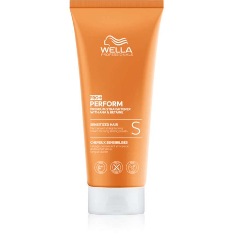 Wella Professionals Perform+ Straightener S Dauerwelle für blondiertes Haar oder Strähnchen 200 ml