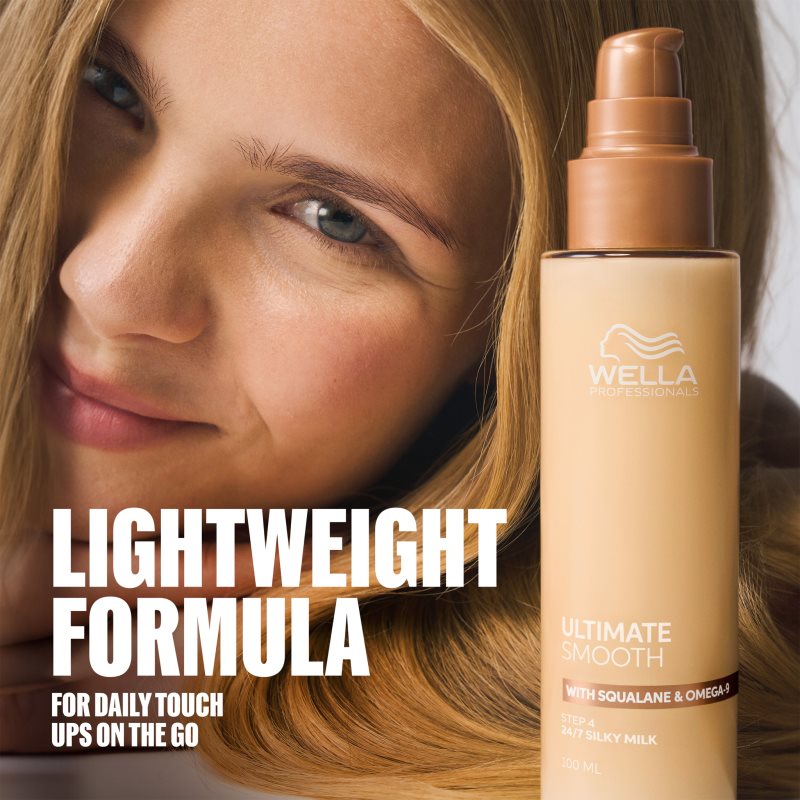 Wella Professionals Ultimate Smooth Silky Milk spülfreie Pflege für das Haar 100 ml (Bild 7)
