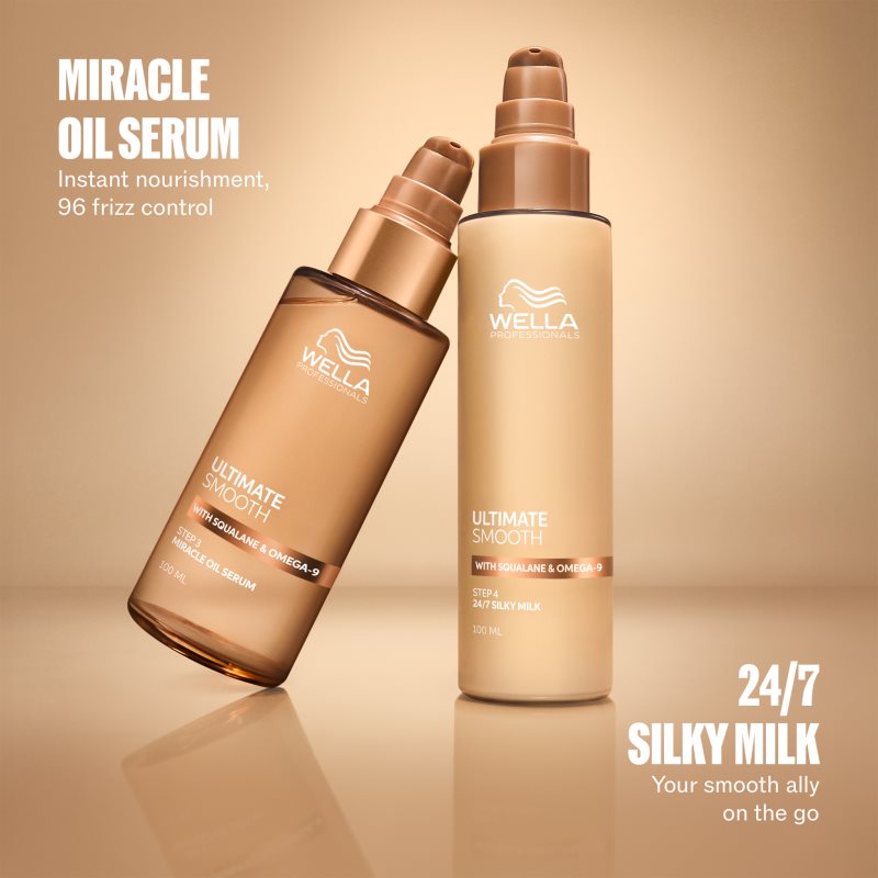 Wella Professionals Ultimate Smooth Silky Milk spülfreie Pflege für das Haar 100 ml (Bild 8)