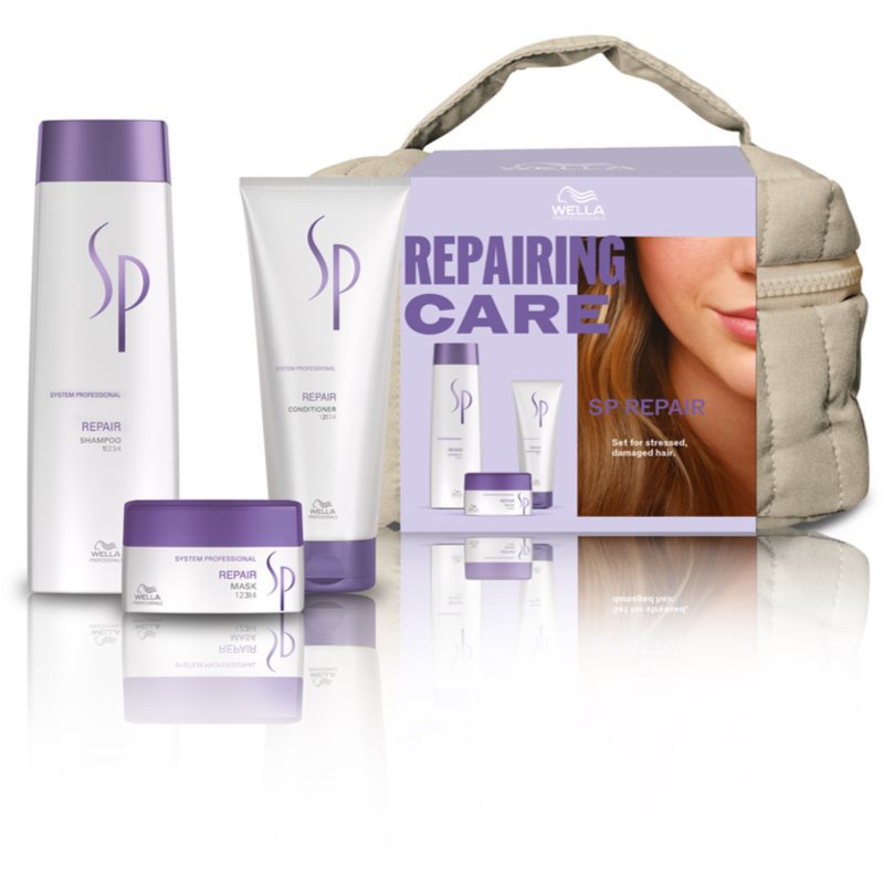 Wella Professionals SP Repair Set подаръчен комплект за увредена и химически третирана коса