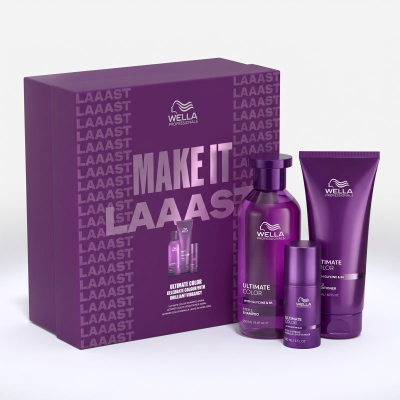 Wella Professionals Make It Laaast Ultimate Color gift set for vibrant hair colour