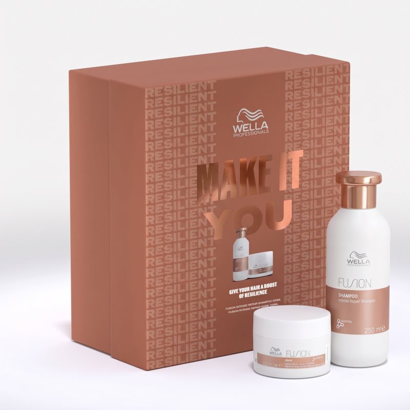 Wella Professionals Make It You Fusion Set gift set for damaged hair