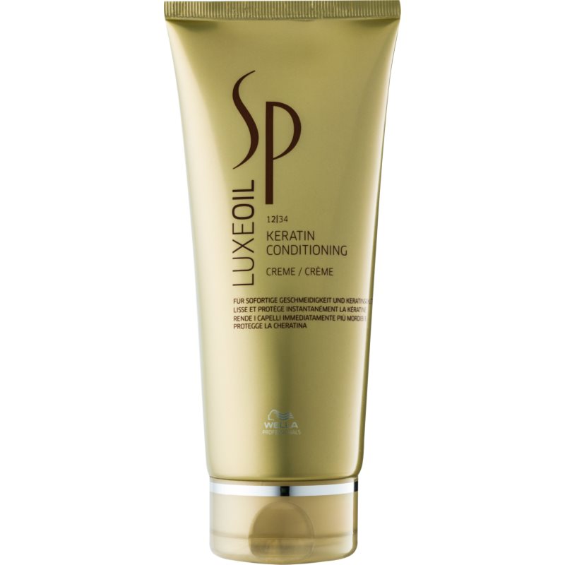 Wella Professionals SP Luxe Oil regenerierender Keratin Conditioner für beschädigtes Haar 200 ml