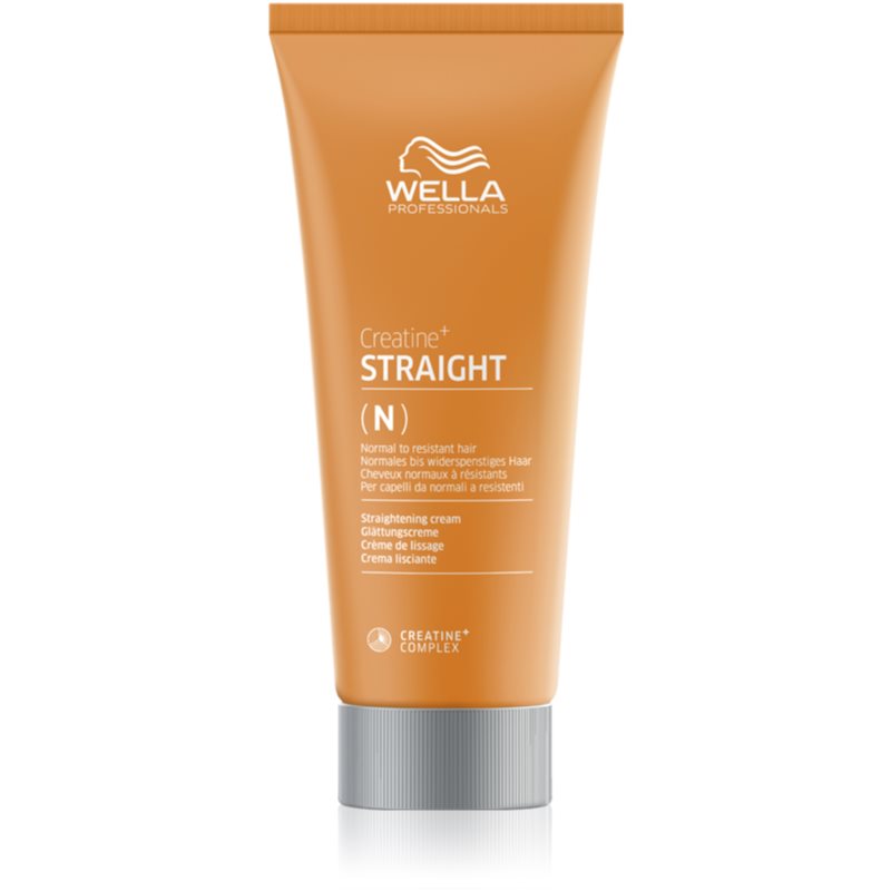 Wella Professionals Creatine+ Straight Cream For Hair Straightening For All Hair Types Straight N 200 Ml
