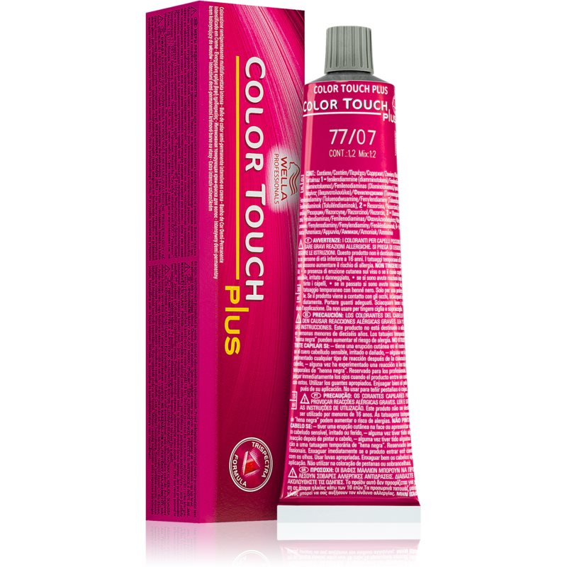 Wella Professionals Color Touch Plus фарба для волосся відтінок 77/07  60 мл
