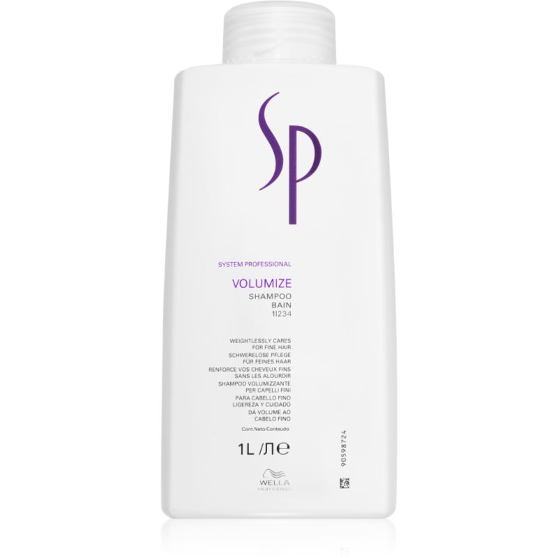 Wella Professionals SP Volumize shampoo for fine hair and hair without volume 1000 ml
