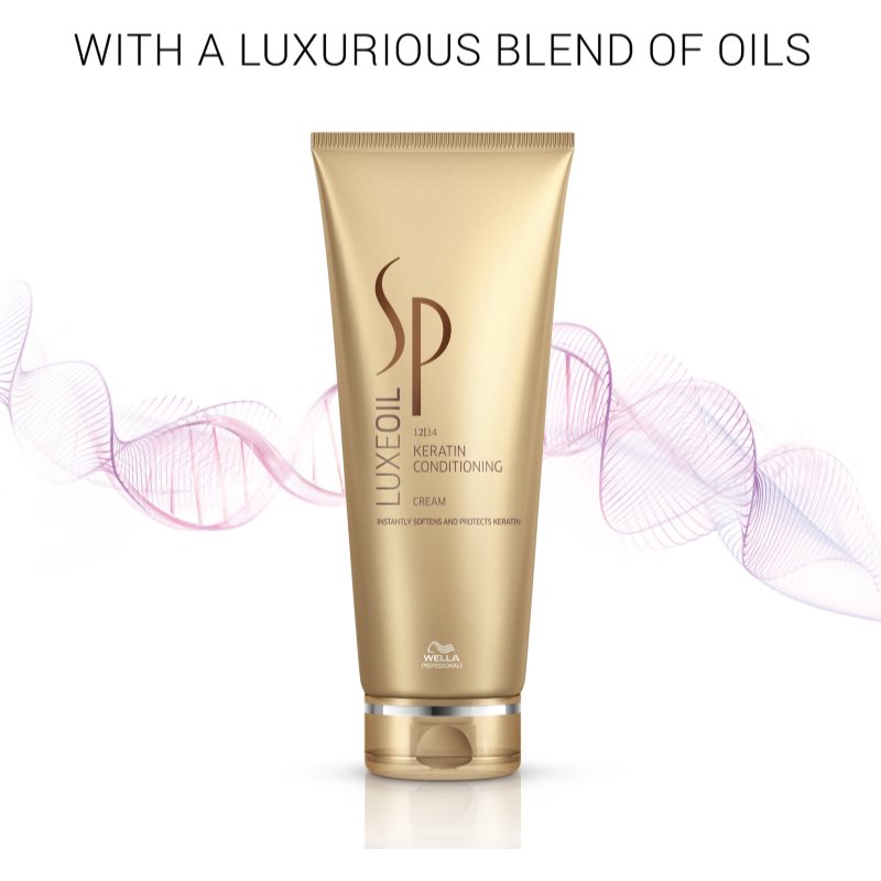Wella Professionals SP Luxe Oil kondicionér s keratinem pro poškozené vlasy 1000 ml (obrázek 4)