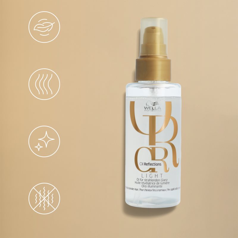 Wella Professionals Oil Reflections rozjasňující olej pro lesk a hebkost vlasů 30 ml (obrázek 5)