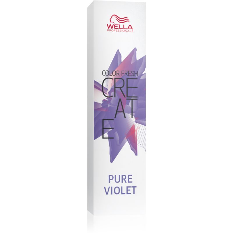 Wella Professionals Color Fresh Create pusiau ilgalaikiai plaukų dažai atspalvis Pure Violet 60 ml