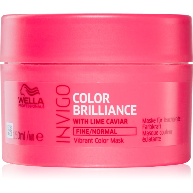 Wella Professionals Invigo Color Brilliance Hydrating Mask For Fine To Normal Hair 150 Ml