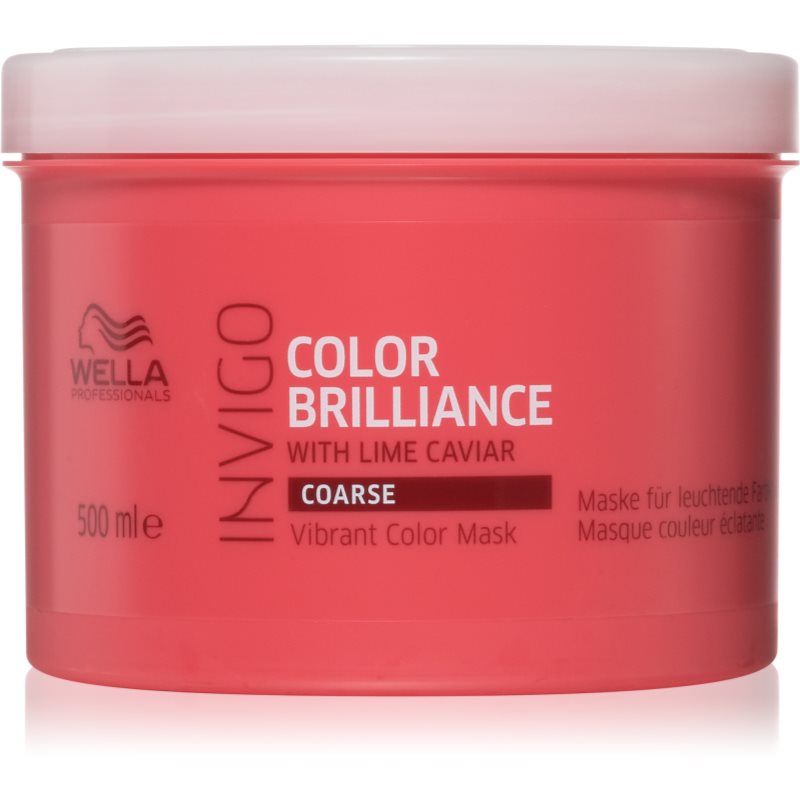 Wella Professionals Invigo Color Brilliance maska pro husté barvené vlasy 500 ml