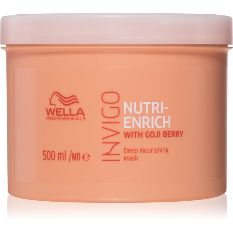 Wella Professionals Invigo Nutri-Enrich Deep Nourishing 500 ml maska na vlasy pre ženy na šedivé vlasy; na lámavé vlasy