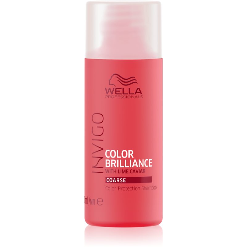 Wella Professionals Invigo Color Brilliance Shampoo For Thick Coloured Hair 50 Ml