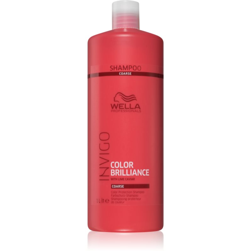Wella Professionals Invigo Color Brilliance 1000 ml šampón pre ženy na hrubé vlasy; na farbené vlasy