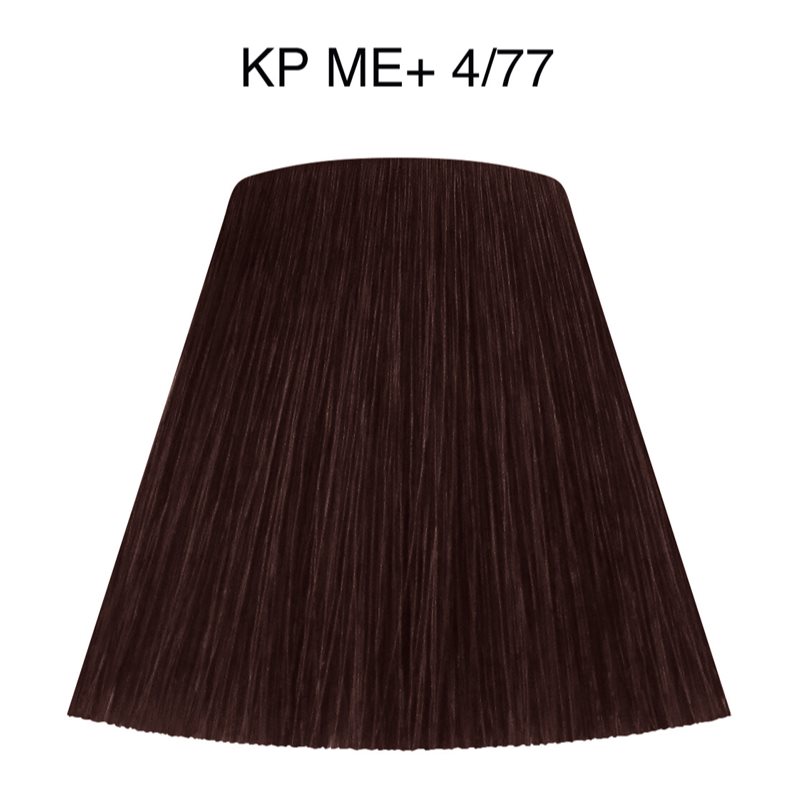 Wella Professionals Koleston Perfect ME+ Deep Browns Permanent Hair Dye Shade 4/77 60 Ml