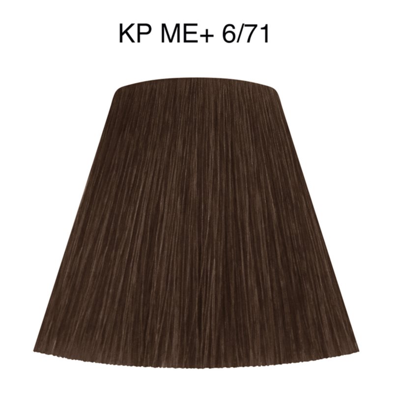 Wella Professionals Koleston Perfect ME+ Deep Browns Permanent Hair Dye Shade 6/71 60 Ml