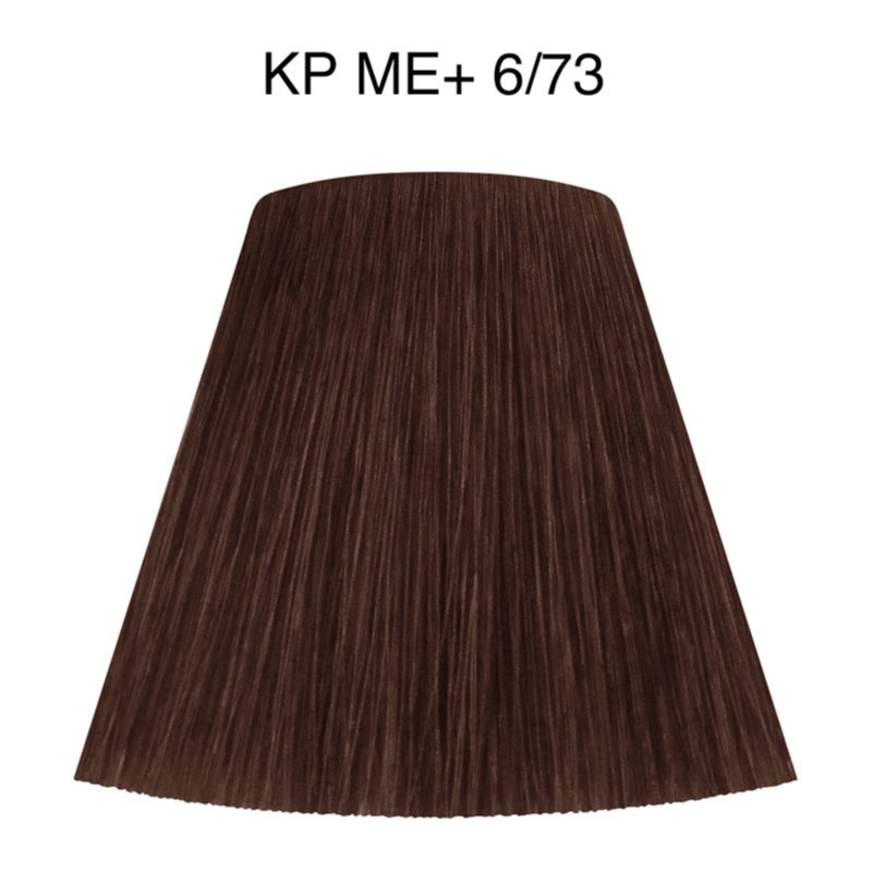 Wella Professionals Koleston Perfect ME+ Deep Browns Permanent Hair Dye Shade 6/73 60 Ml