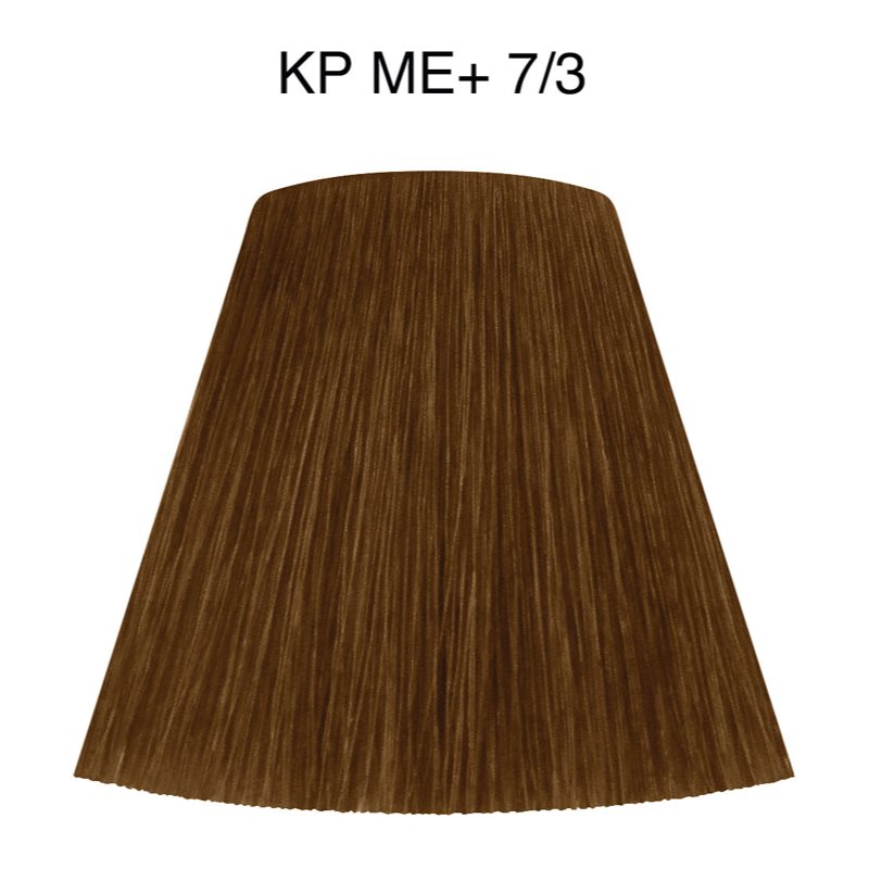 Wella Professionals Koleston Perfect ME+ Rich Naturals Permanent Hair Dye Shade 7/3 60 Ml