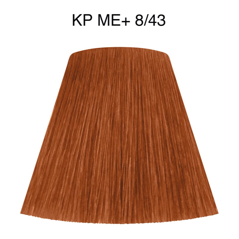 Wella Professionals Koleston Perfect ME+ Vibrant Reds Permanent Hair Dye Shade 8/43 60 Ml