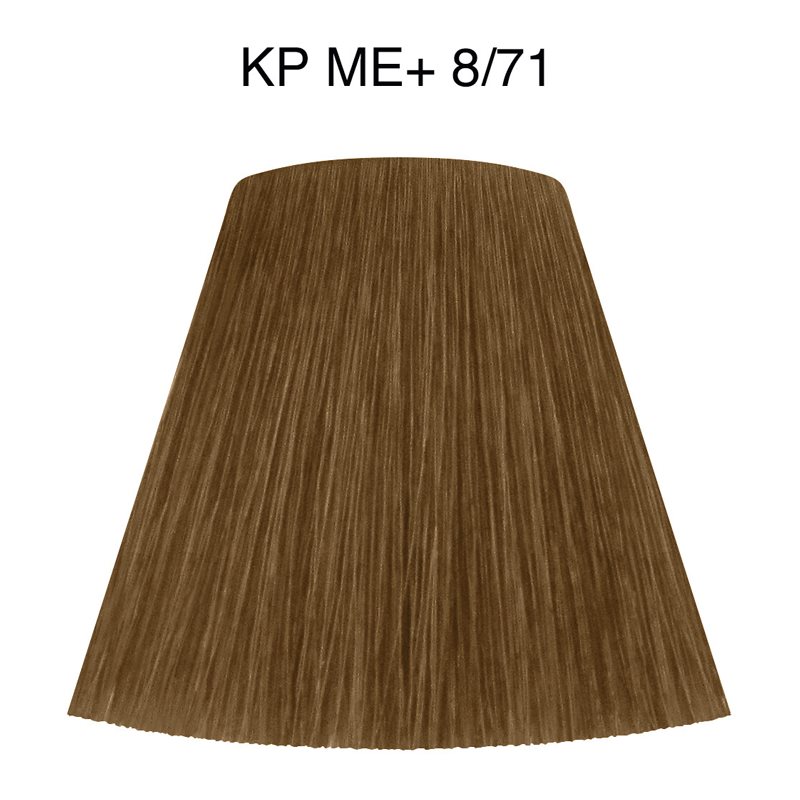 Wella Professionals Koleston Perfect ME+ Deep Browns Permanent Hair Dye Shade 8/71 60 Ml