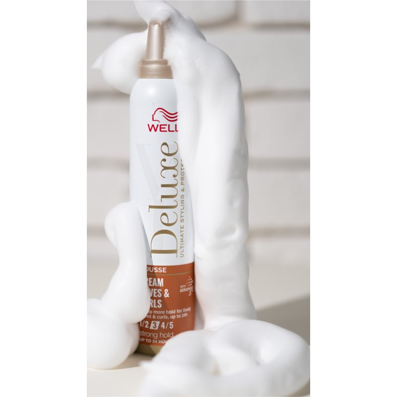 Wella Deluxe Dream Waves & Curls Styling Mousse For Wavy And Curly Hair 200 Ml