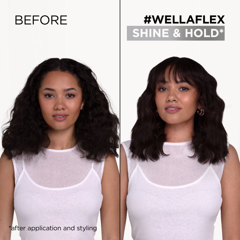 Wella Wellaflex Shine & Hold styling mousse for shine 200 ml