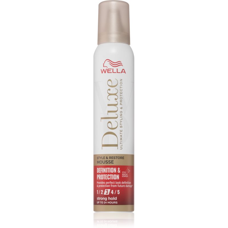 Wella Deluxe Definition & Protection styling mousse for hold and shape 200 ml

