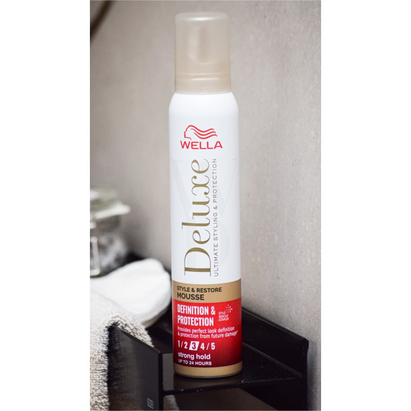 Wella Deluxe Definition & Protection Styling Mousse For Hold And Shape 200 Ml