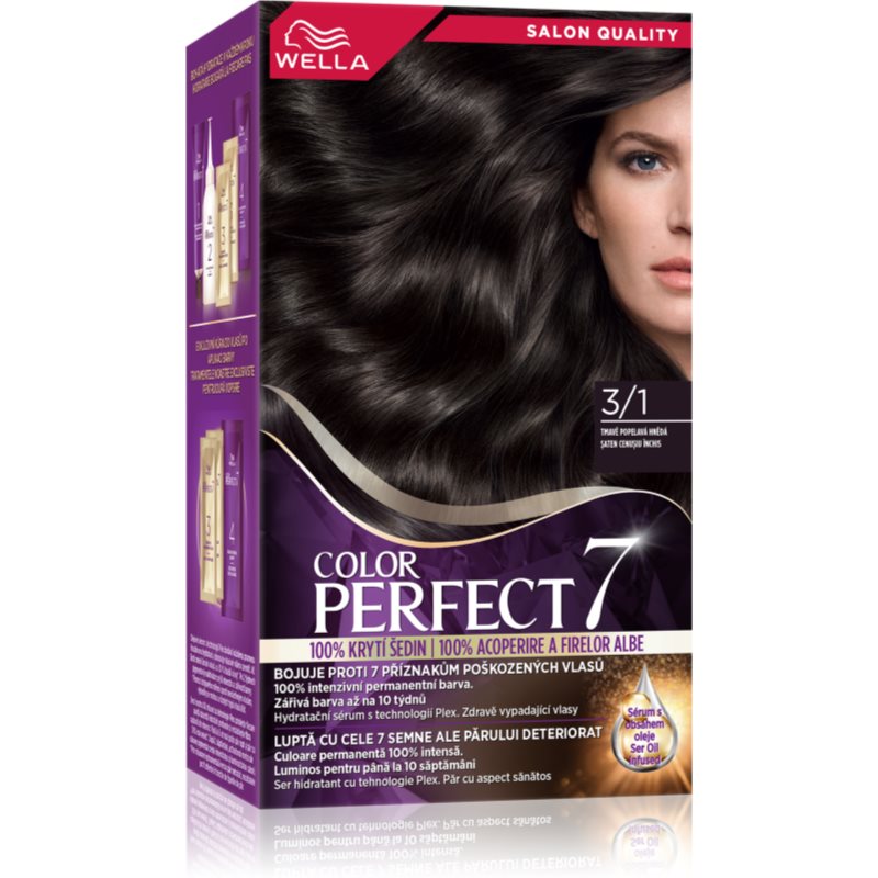 Wella Color Perfect Intense фарба для волосся відтінок 3/1 Dark Ash Brown 1 кс