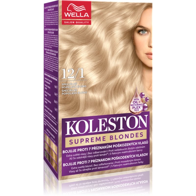 Wella Koleston Supreme tinta per capelli colore 12/1 Ultra Light Ash Blonde 100 ml