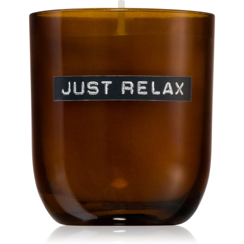 Wellmark Just Relax Amber Cedrwood scented candle 1 pc
