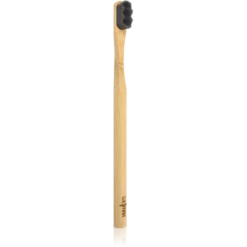WellMax Bamboo Toothbrush 10x More Microfiber Bristles Bamboo Toothbrush 1 Pc