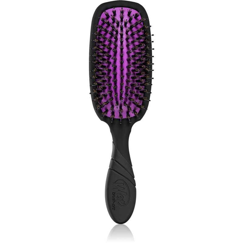Wet Brush Pro Shine Enhancer щітка для вирівнювання волосся Black-Purple