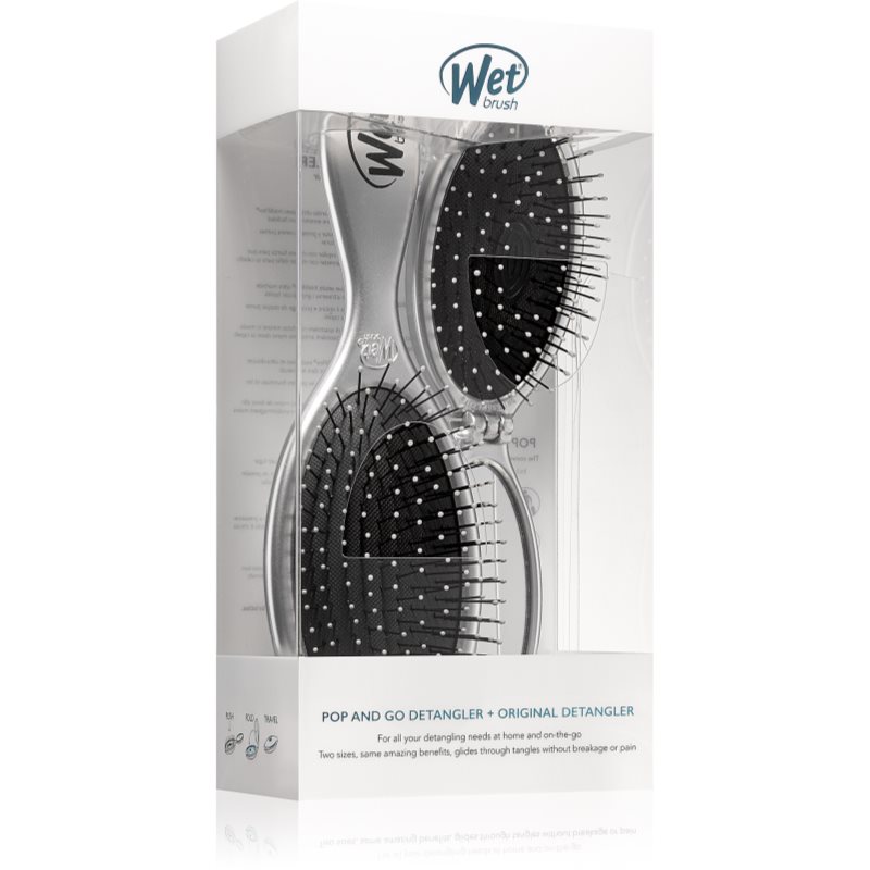 

Wet Brush Original Detangler набір Silver