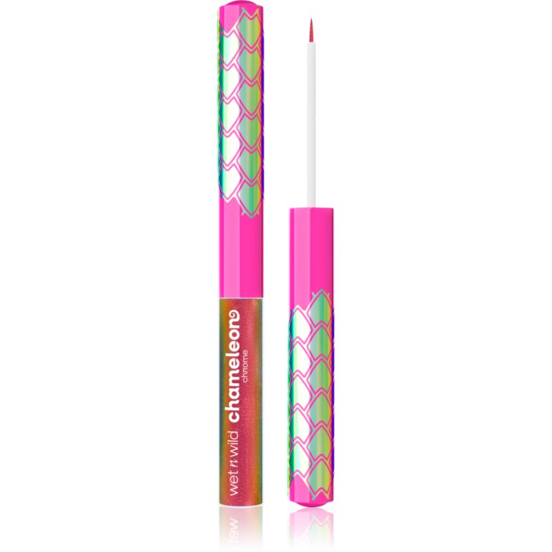 Wet n Wild Chameleon Chrome Liquid Eyeliner eyeliner holograficzny odcień Galaxy Dancer 2.7 ml