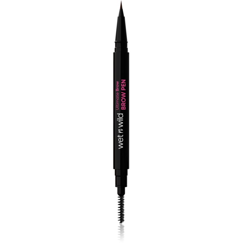 Wet n Wild Ultimate Brow Pen fix na obočie odtieň Dark Brown 0.5 ml