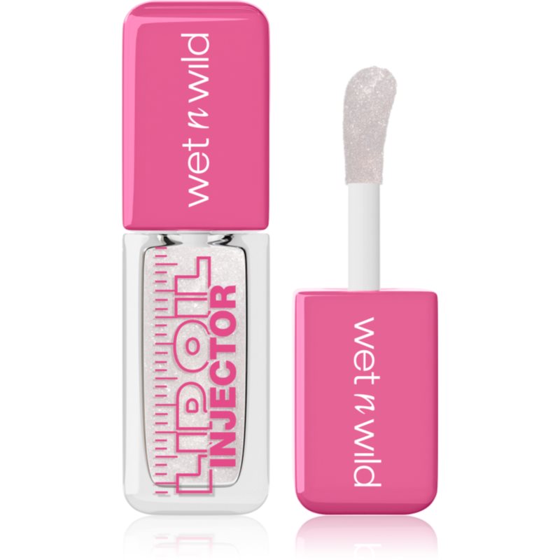 Wet n Wild Lip Oil Injector Oil-Lipgloss für mehr Volumen Farbton Shimmer Me Baby 7 ml
