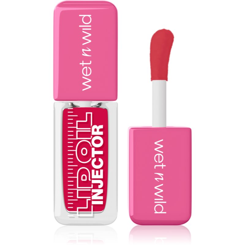Wet n Wild Lip Oil Injector gloss con olio per labbra volumizzante colore Hottest Flame 7 ml