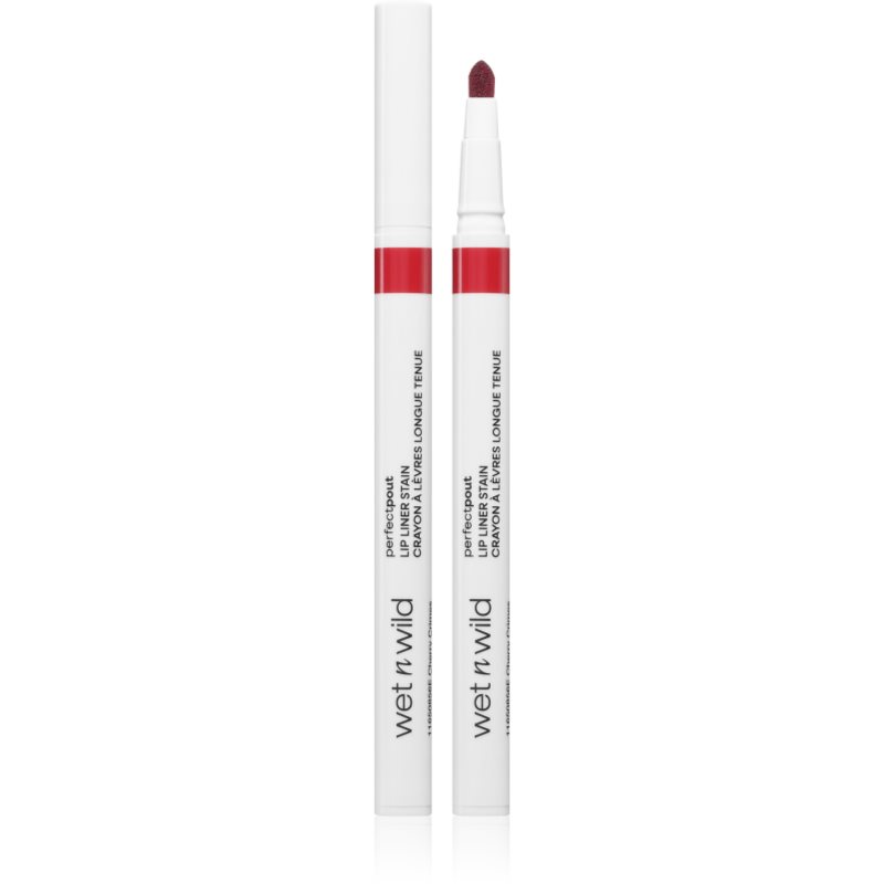 Wet n Wild Perfect Pout brillo de labios en rotulador tono Cherry Crimes 0.5 ml