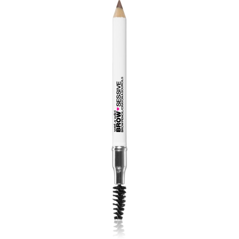 Wet N Wild Brow Sessive Eyebrow Pencil With Brush Shade Medium Brown 0,7 G