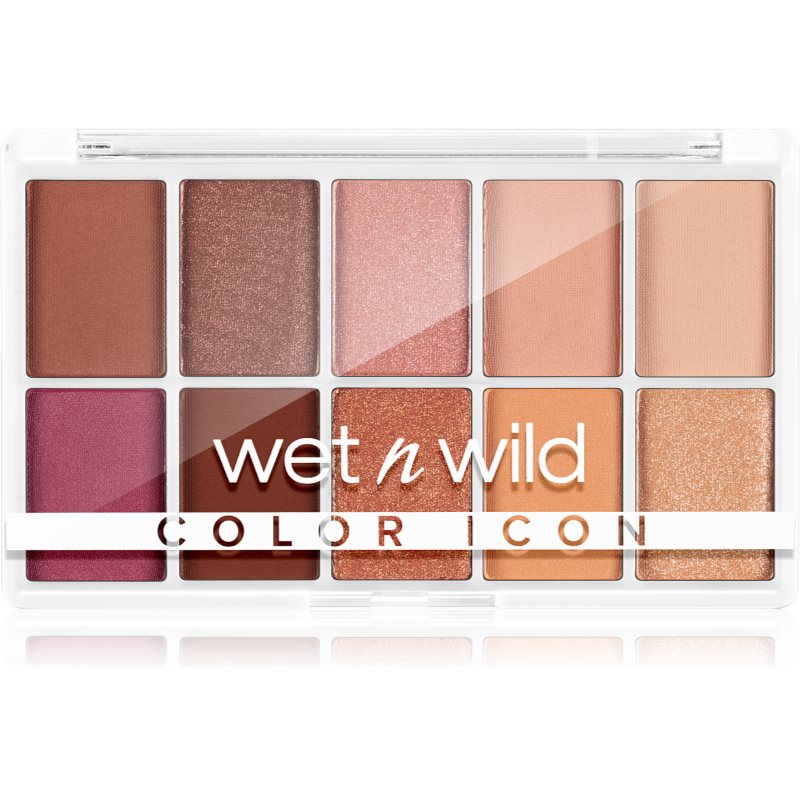 Wet n Wild Color Icon 10-Pan paleta senčil za oči odtenek Heart & Sol 12 g