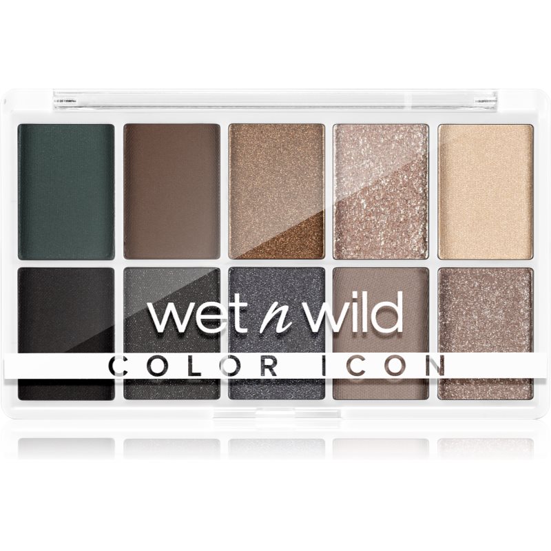 Wet n Wild Color Icon 10-Pan akių šešėlių paletė atspalvis Light Off 12 g