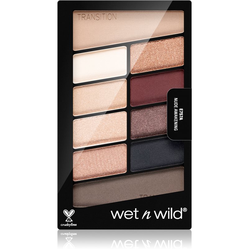 Wet n Wild Color Icon 10 Pan 8,5 g očný tieň pre ženy Nude Awakening