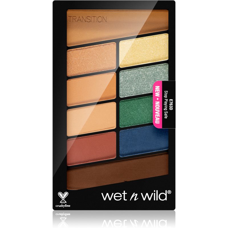 Wet n Wild Color Icon akių šešėlių paletė atspalvis Stop Playing Safe