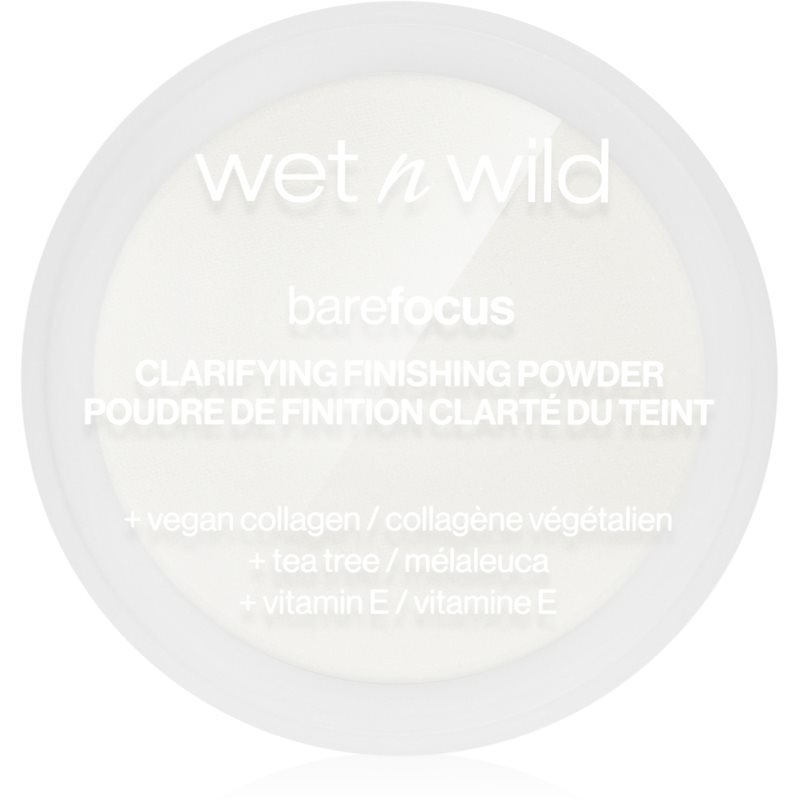 Wet N Wild Bare Focus Clarifying Finishing Powder матуюча пудра відтінок Translucent 6 гр